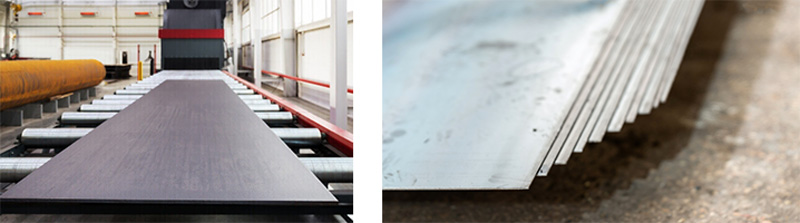 الآلات الثقيلة صفائح الفولاذ المدرفلة على الساخن